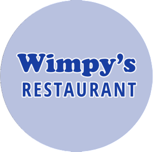 logo Wimpy's Restaurant logo, a classic American eatery in New York, NY.